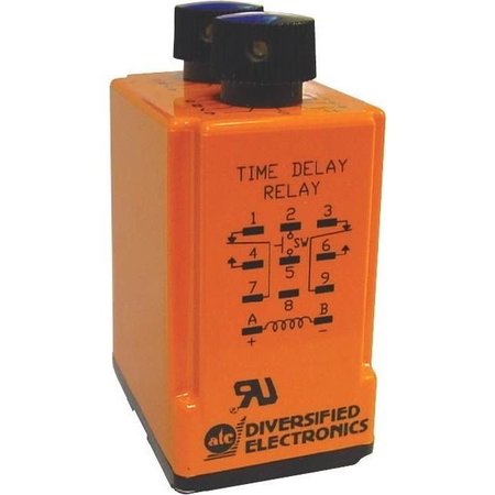 DIVERSIFIED TDJ Series On-Delay/Off-Delay Relay Output TDJ-120-A-K-A-300